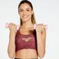 Sujetador Deportivo Wonder Woman - Rosa - Top Deportivo DC Comics Sujetador Deportivo Wonder Woman - Rosa - Top Deportivo DC Comics