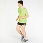 Fila Basic Drytec - Verde - T-shirt Running Homem 