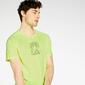 Fila Basic Drytec - Verde - T-shirt Running Homem 