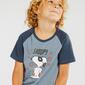 Camiseta Snoopy - Denim - Camiseta Niño Peanuts 