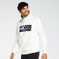 +8000 Naval - Blanco - Sudadera Capucha Hombre +8000 Naval - Blanco - Sudadera Capucha Hombre