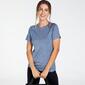 Only Play Onpelana - Azul - T-shirt Ginásio Mulher Only Play Onpelana - Azul - T-shirt Ginásio Mulher