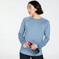 Only Onpevan - Azul - Camiseta Fitness Mujer Only Onpevan - Azul - Camiseta Fitness Mujer