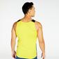 Joma Record II - Amarillo - Camiseta Running Hombre 