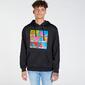 Silver San Mateu - Negro - Sudadera Capucha Hombre Silver San Mateu - Negro - Sudadera Capucha Hombre