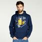 Silver San Mateu - Marino - Sudadera Capucha Hombre Silver San Mateu - Marino - Sudadera Capucha Hombre