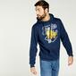 Silver San Mateu - Marino - Sudadera Capucha Hombre Silver San Mateu - Marino - Sudadera Capucha Hombre