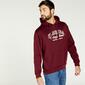 Silver San Mateu - Granate - Sudadera Capucha Hombre Silver San Mateu - Granate - Sudadera Capucha Hombre