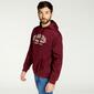 Silver San Mateu - Granate - Sudadera Capucha Hombre Silver San Mateu - Granate - Sudadera Capucha Hombre