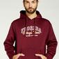 Silver San Mateu - Granate - Sudadera Capucha Hombre Silver San Mateu - Granate - Sudadera Capucha Hombre
