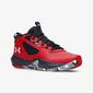 Under Armour Lockdown 6 - Rojo - Botas Baloncesto Hombre 
