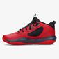 Under Armour Lockdown 6 - Rojo - Botas Baloncesto Hombre 