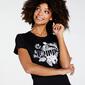 Puma Essentials Flower - Negro - Camiseta Mujer Puma Essentials Flower - Negro - Camiseta Mujer