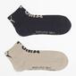 Puma Logo - Caqui - Meias Pack 2 - Homem Puma Logo - Caqui - Meias Pack 2 - Homem