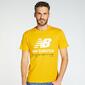 New Balance Frame - Amarelo - T-shirt Homem 