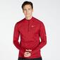 Nike Miller - Rosso - Felpa Running Uomo 