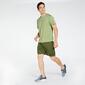 Nike Knit - Caqui - Calções Running Homem 