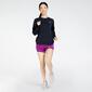 Nike Dri-FIT Pacer Crew - Negro - Camiseta Running Mujer Nike Dri-FIT Pacer Crew - Negro - Camiseta Running Mujer