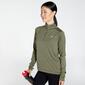 Nike Dri-FIT Pacer - Kaki - Felpa Running Donna Nike Dri-FIT Pacer - Kaki - Felpa Running Donna