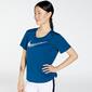 Nike Legend Crew - Azul - Camiseta Running Mujer Nike Legend Crew - Azul - Camiseta Running Mujer
