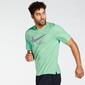 Nike Miler Flash - Vert - T-shirt de course à pied pour hommes 