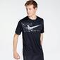 Nike Miler Flash - Negro - Camiseta Running Hombre 