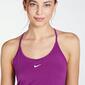 Nike One Tank - Morado - Camiseta Fitness Mujer 
