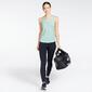 Nike One Slim - Verde - Camiseta Fitness Mujer 