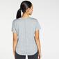 Nike One Dri-FIT - Gris - Camiseta Fitness Mujer 