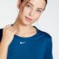 Nike One Dri-FIT - Azul - Camiseta Fitness Mujer Nike One Dri-FIT - Azul - Camiseta Fitness Mujer