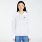 Nike Sportswear Club - Blanco - Sudadera Capucha Mujer Nike Sportswear Club - Blanco - Sudadera Capucha Mujer