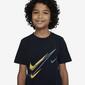 Nike Sportswear - Negro - Camiseta Chico 