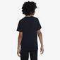 Nike Sportswear - Negro - Camiseta Chico 
