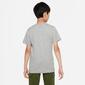 Nike Sportswear - Gris - Camiseta Chico Nike Sportswear - Gris - Camiseta Chico