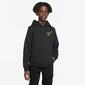 Nike Sportswear - Negro - Sudadera Capucha Chico Nike Sportswear - Negro - Sudadera Capucha Chico