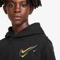 Nike Sportswear - Negro - Sudadera Capucha Chico Nike Sportswear - Negro - Sudadera Capucha Chico
