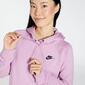 Nike Small - Malva - Sudadera Capucha Mujer Nike Small - Malva - Sudadera Capucha Mujer