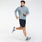 Nike Run Stripe - Gris - Cortavientos Running Hombre 