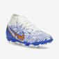 Nike Mercurial Superfly 9 Club CR7 - Blanco - Botas Fútbol Niño Nike Mercurial Superfly 9 Club CR7 - Blanco - Botas Fútbol Niño