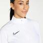 Nike Academy 21 - Blanco - Sudadera Fútbol Mujer 