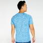 Roly Austin - Azul - Camiseta Trail Hombre 