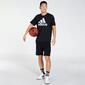 adidas Logo - Negro - Camiseta Hombre adidas Logo - Negro - Camiseta Hombre
