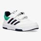 Adidas Tensaur - Blanco - Zapatillas Velcro Niño 