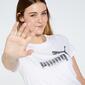 Puma Essentials+ - Blanco - Camiseta Mujer Puma Essentials+ - Blanco - Camiseta Mujer