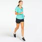 Nike Air - Turquesa - Camiseta Running Mujer 