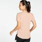 Nike Dri-FIT Swoosh Run - Nude - Camiseta Running Mujer Nike Dri-FIT Swoosh Run - Nude - Camiseta Running Mujer