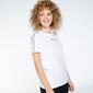 Champion Tape - Blanco - Camiseta Mujer Champion Tape - Blanco - Camiseta Mujer