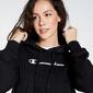 Champion Tape - Nero - Felpa Cappuccio Donna Champion Tape - Nero - Felpa Cappuccio Donna