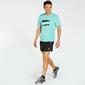 Reebok Activchill Athlete - Turquesa - Camiseta Running Hombre 