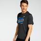 Reebok Activchill Athlete - Negra - Camiseta Running Hombre Reebok Activchill Athlete - Negra - Camiseta Running Hombre